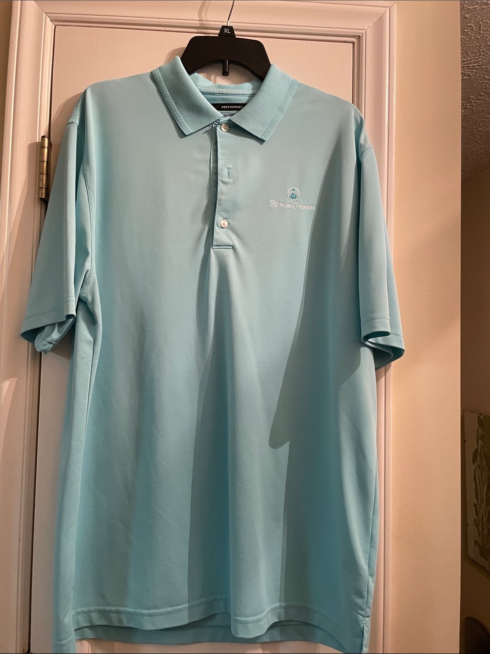 Greg Norman Collection Men’s Light Aqua Polo